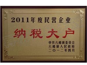 2011年納稅大戶